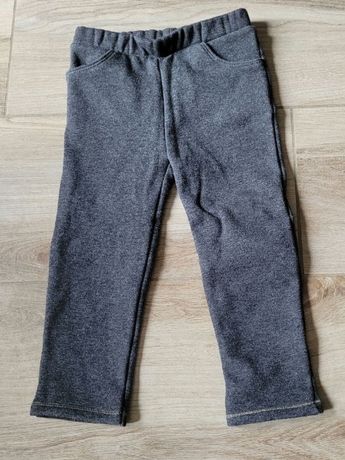 Legging molletonné taille 36 mois