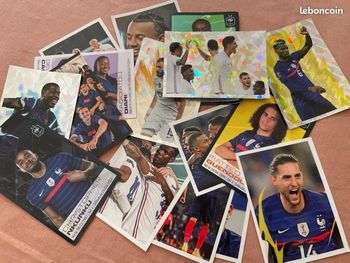 Cartes - Football - 2022 -  au plus près des bleus - Intermarché