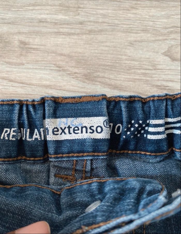 Pantacourt bermuda en jean enfant - photo numéro 2