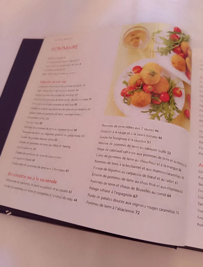 Livre cuisine pommes de terre. - photo numéro 3