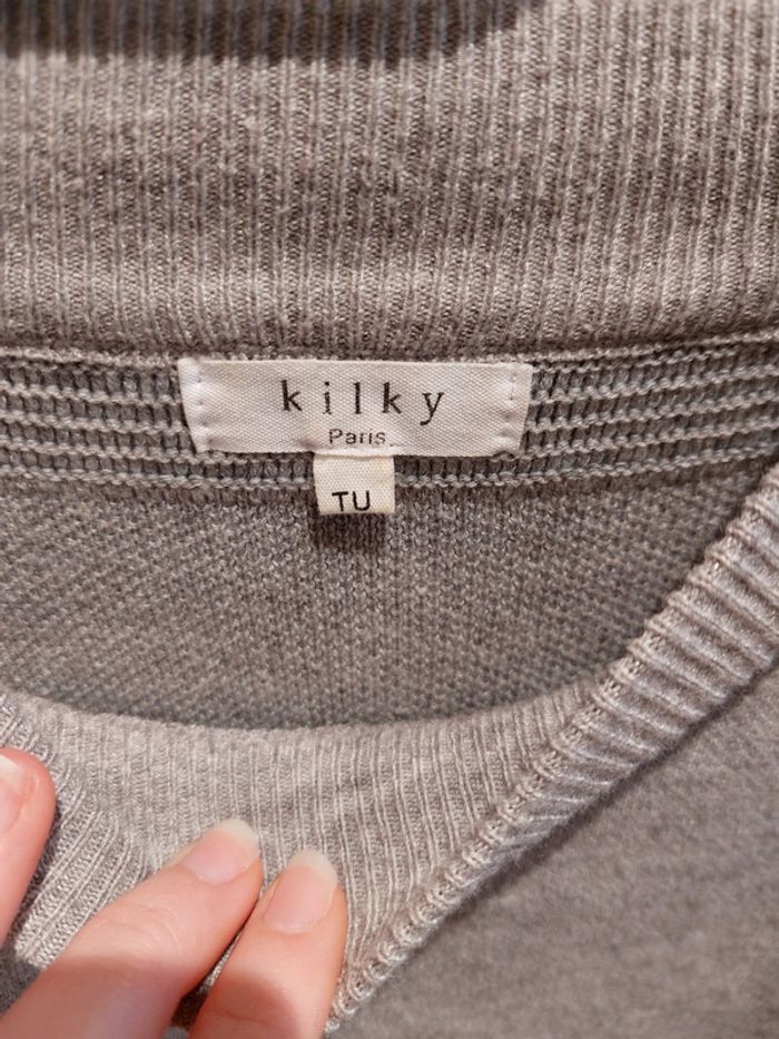Robe pull grise kilky - photo numéro 4
