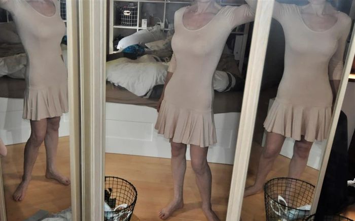 Bershka robe rose poudre t.S neuve avec étiquette - photo numéro 5