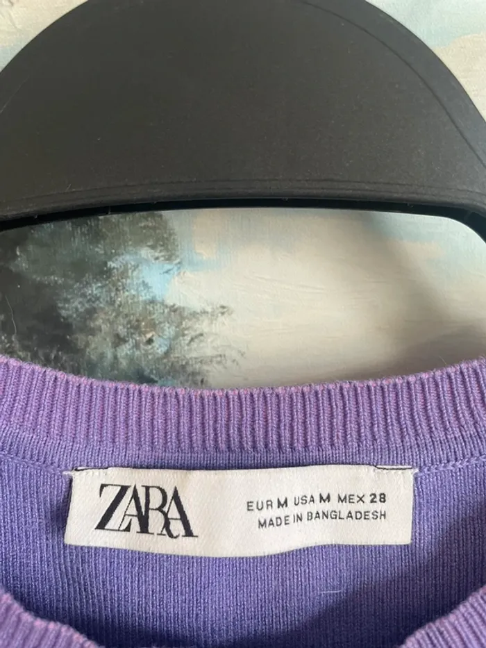 Débardeur en lainage Zara, taille M - photo numéro 2