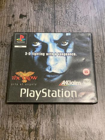 The Crow Jeu PS1 version Location PAL Sony