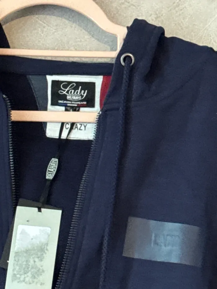 Gilet à capuche neuf – Lady (création française, haut de gamme) - photo numéro 13