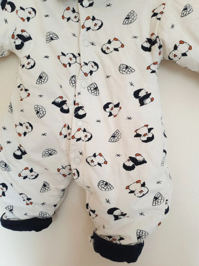 Combinaison épaisse 1 mois - 54cm - photo numéro 2