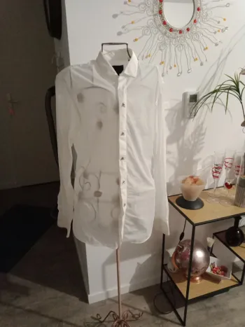 Chemise blanche Philip plein