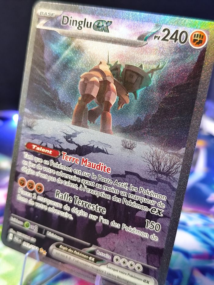 Carte pokémon neuve 🇨🇵 Dinglu Ex 263/193 Évolution à Paldéa - photo numéro 3