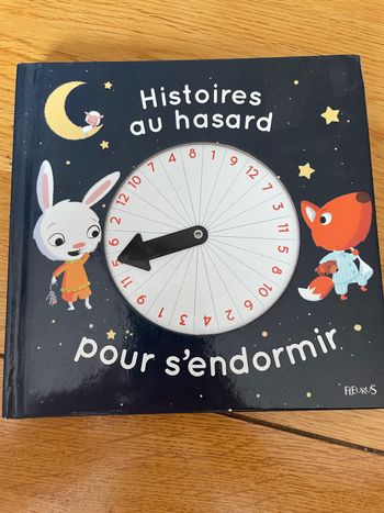 Livre « histoire au hasard pour s’endormir »