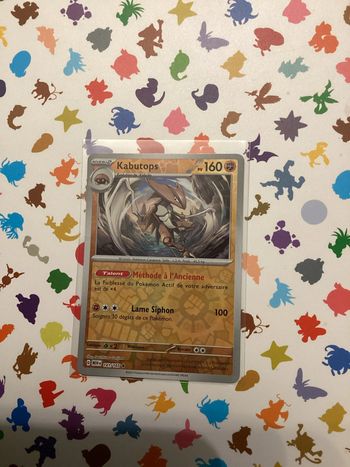 carte Pokémon kabutops reverse 141/165 EV3.5 collection 151 FR neuf sortie de booster