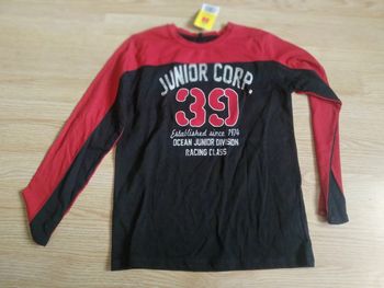 T shirt manches longues 12 neuf