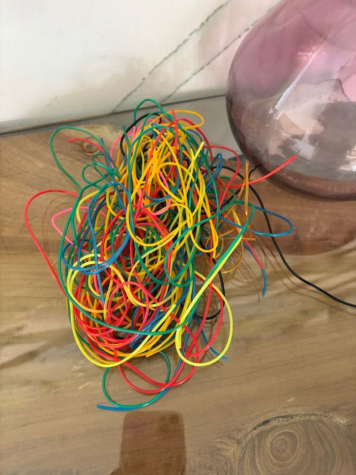 Lot de fils scoubidous