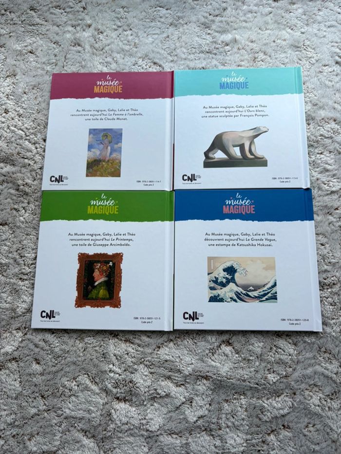 Lot de 4 livres McDo le musée magique - photo numéro 2