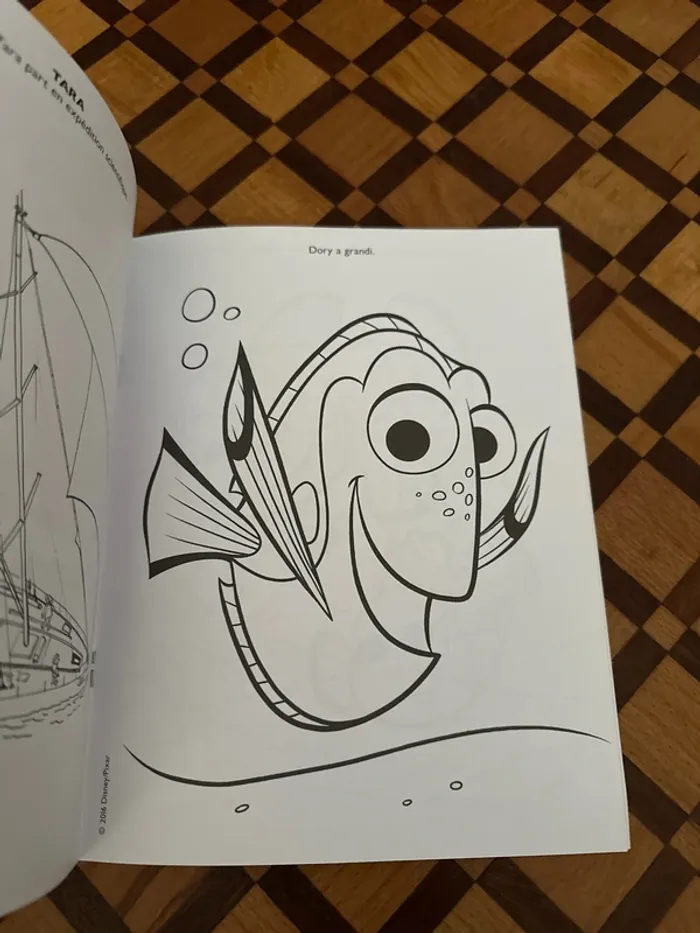 Carnet Ludo-éducatif Le Monde de Dory - photo numéro 3