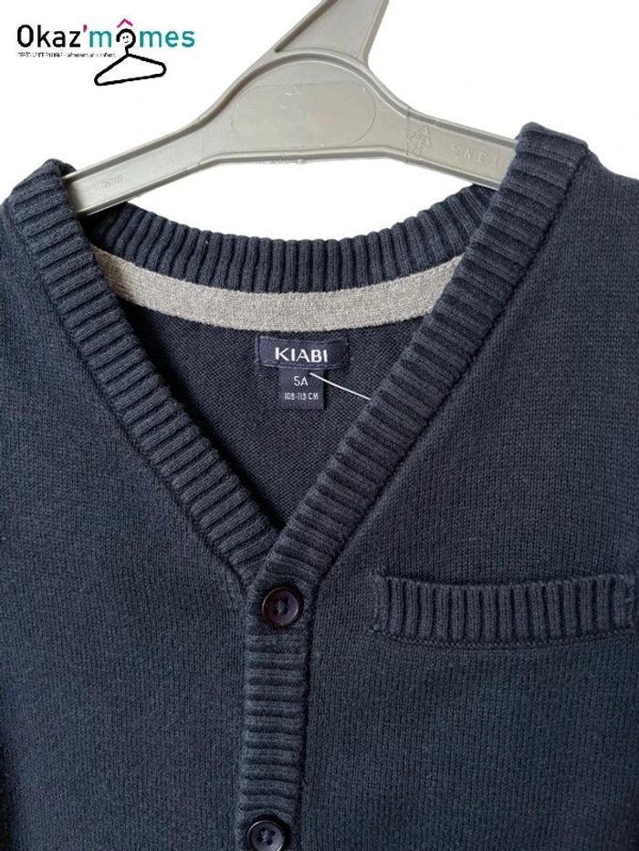 Gilet sans manches bleu marine - Kiabi 5 ans - photo numéro 2
