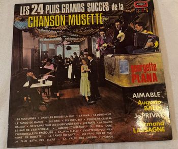 Vinyle 33 Tours, Les  plus grands succès de la chanson musette 