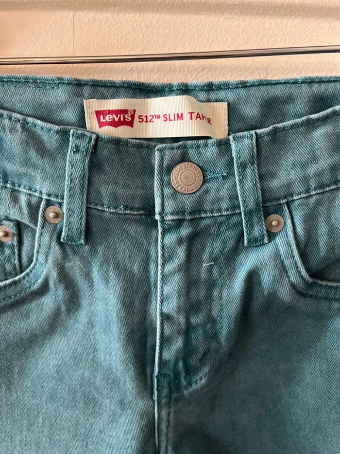 Jean 512 Slim Taper bleu intense 10 ans - Levi's - photo numéro 2