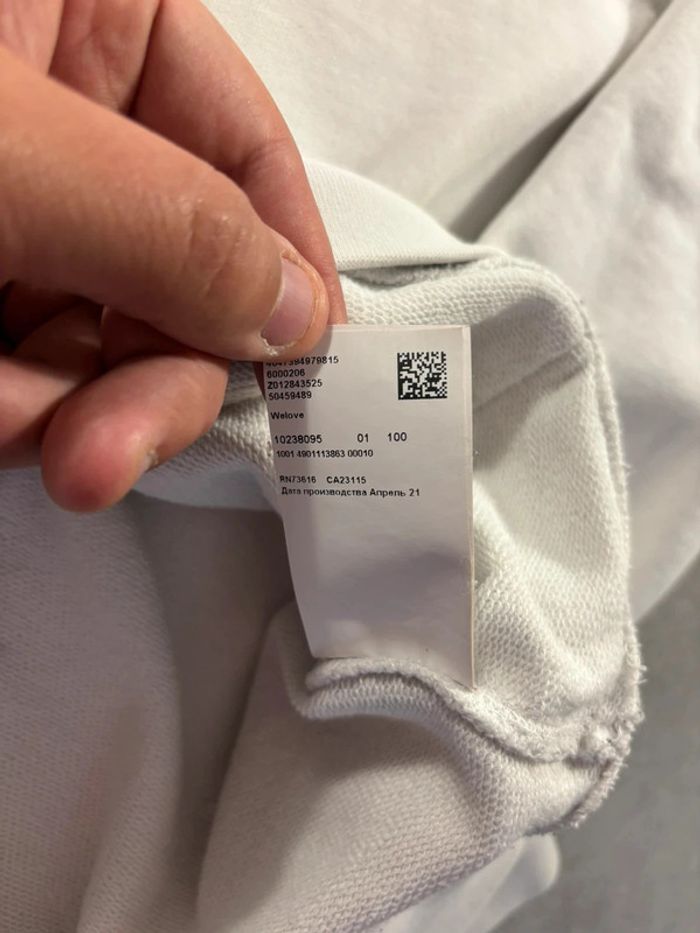 Pull à capuche Hugo Boss Taille M Blanc - photo numéro 6