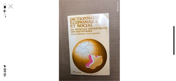 Dictionnaire économique et social