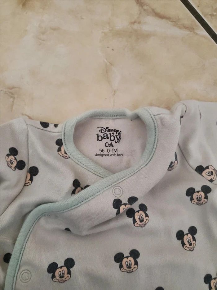 Lot de 2 pyjamas bebe 1 mois - photo numéro 4