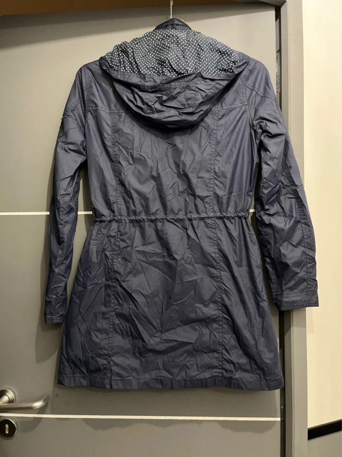 Imperméable coupe vent femme Kaporal M 38 bleu marine k-way kway - photo numéro 14