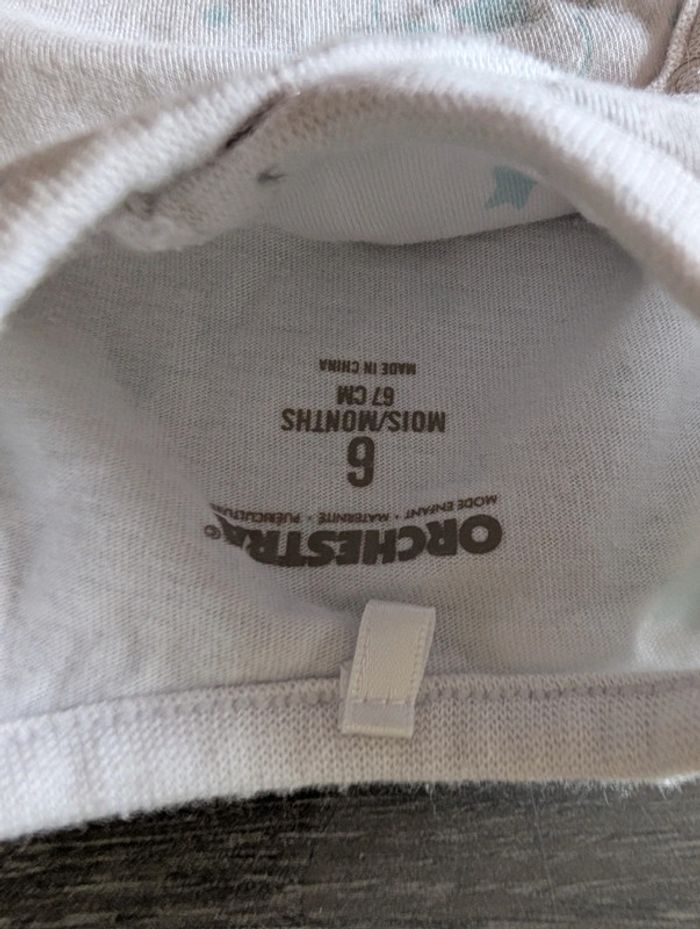 Barboteuse nuages étoiles - photo numéro 2