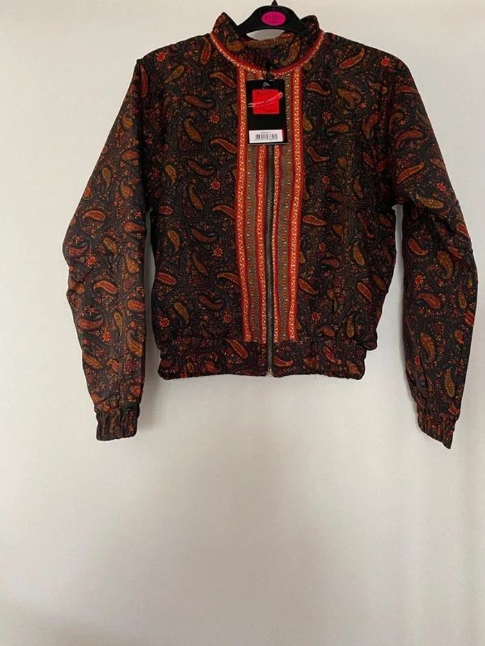 Veste Bombers intérieur doublé polaire Aller simplement taille S XS Neuf