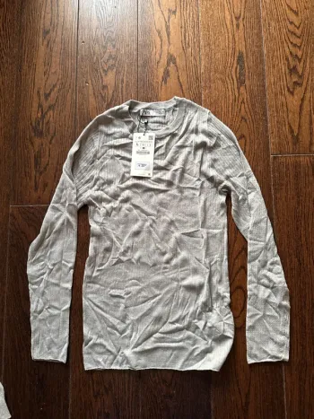 T-shirt manches longues Zara