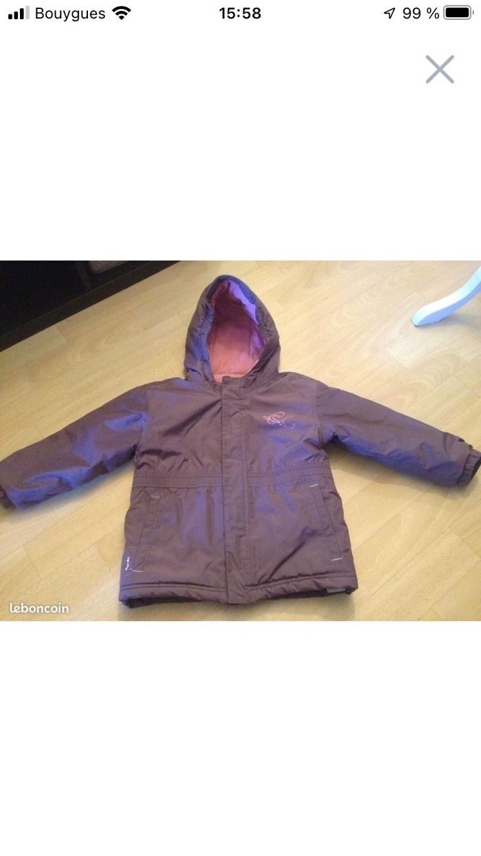 Manteau blouson de ski taille 4 ans