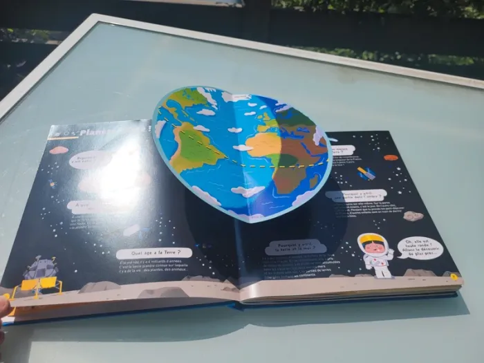 Livre animé de flaps, tirettes.. Kididoc grand format 🌎 Le Kididoc autour du monde 🌎 (94) - photo numéro 4