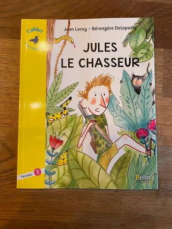 Livre Colibri Paco Jules le chasseur Spécial DYS Niveau 1