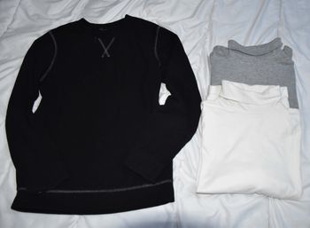 Lot de hauts pour garçon 10 ans polaires et cols roulés