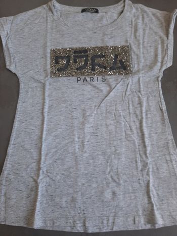 Tee shirt manche courte cache cache Oôra by m pokora