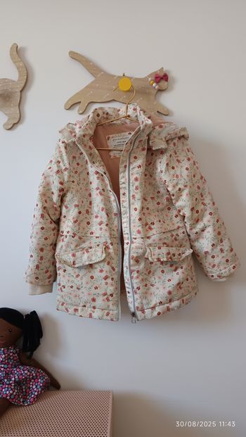Manteau imperméable et polaire