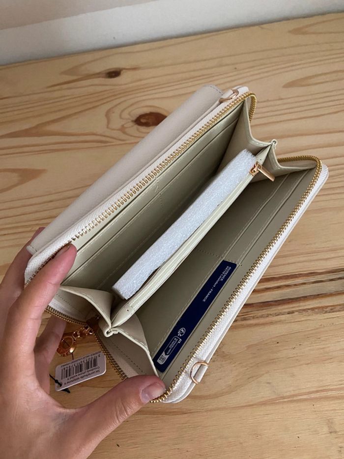 Sac bandoulière beige - photo numéro 4