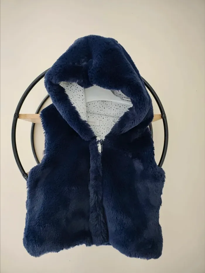 5 ans veste sans manches zippée a capuche orchestra