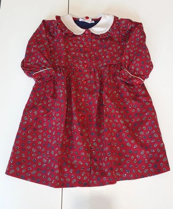 Robe bordeaux - 18M