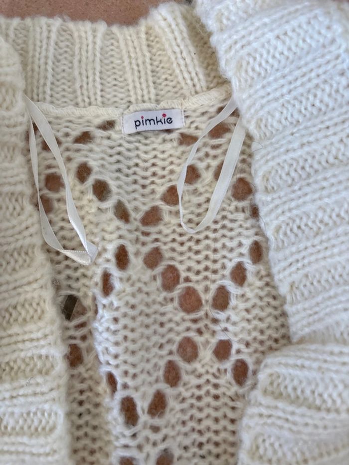 Petit pull crème - photo numéro 2