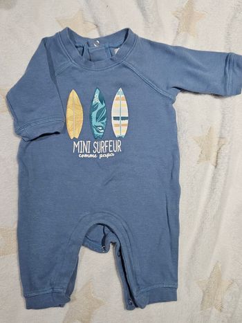 Lot de 2 pyjamas sans pieds
