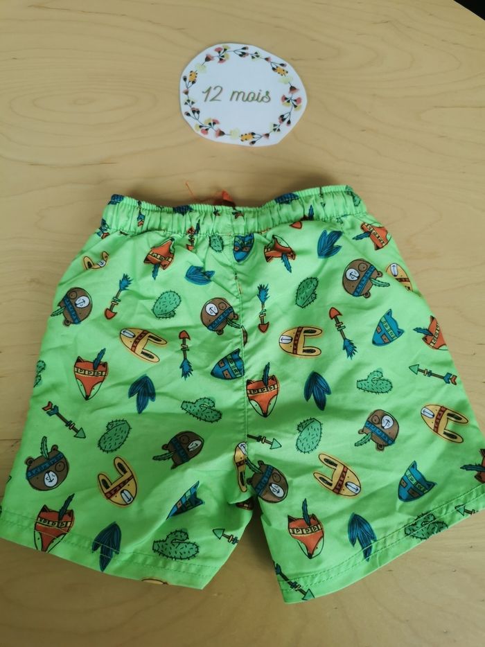 Short de bain bébé garçon 12mois orchestra excellent etat - photo numéro 4