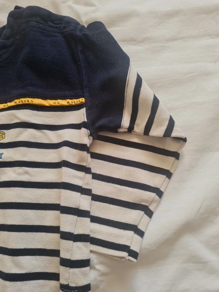Sweat-shirt marin 2 ans Sergent Major - photo numéro 3