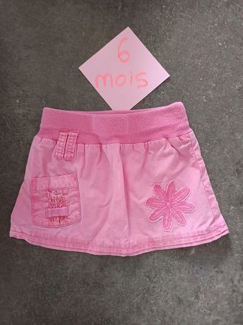 Jupe rose 6 mois