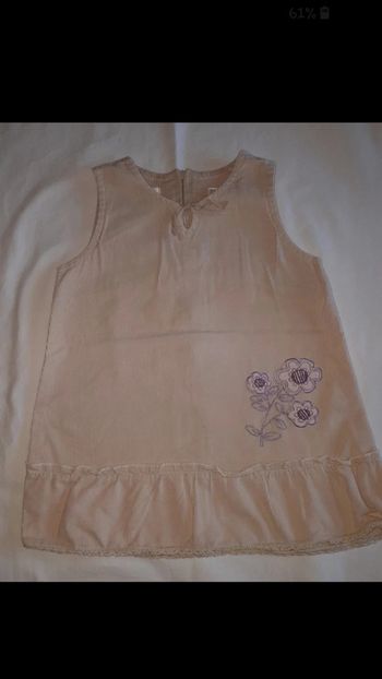 Robe sans manches 12 mois