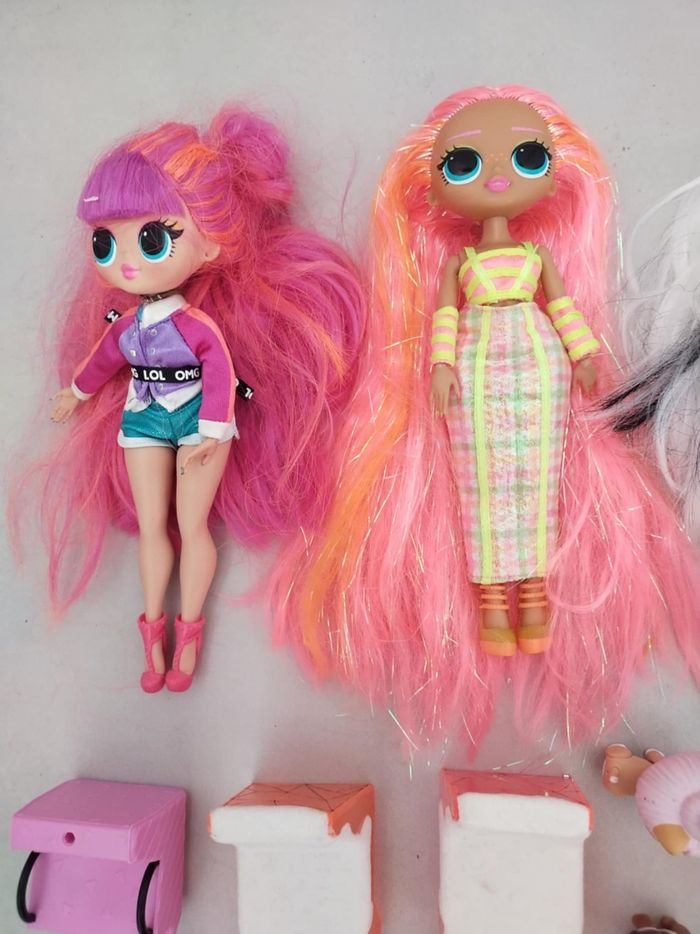 Lot poupées LOL OMG et accessoires - photo numéro 6