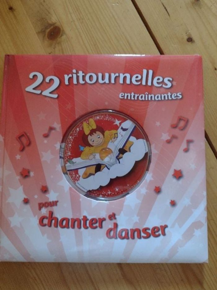 Livre avec CD 22 ritournelles entrainantes