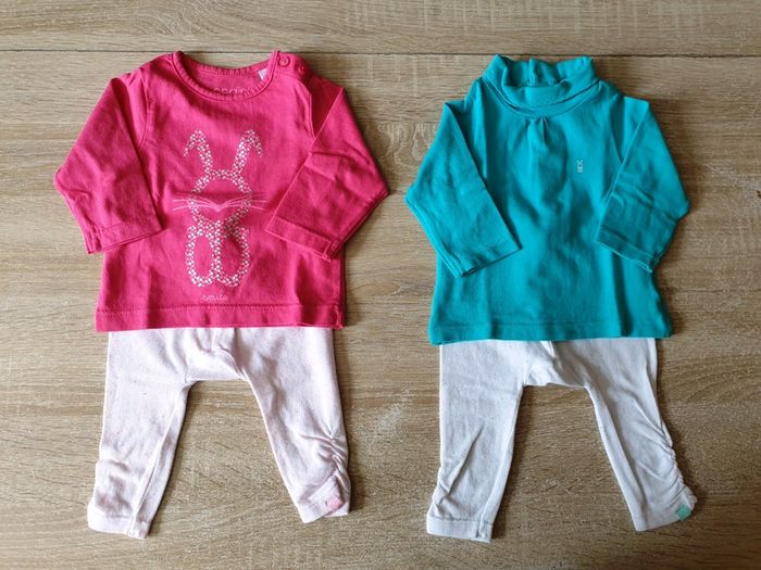 Lot de 2 ensembles Obaïbi, Noppies - 1 mois