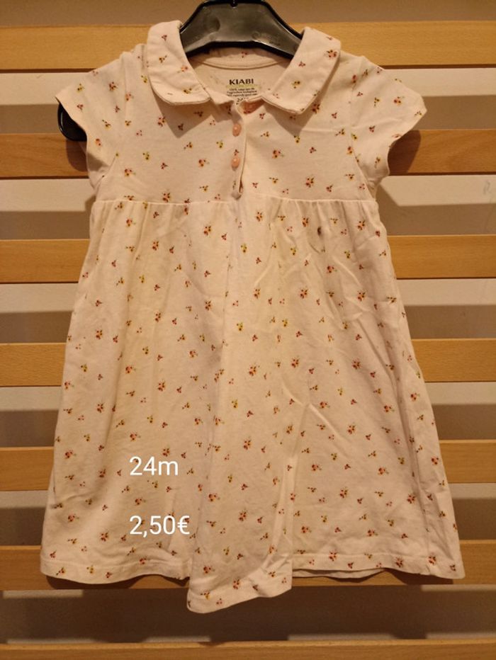 Robe fleurie légère Kiabi 24m