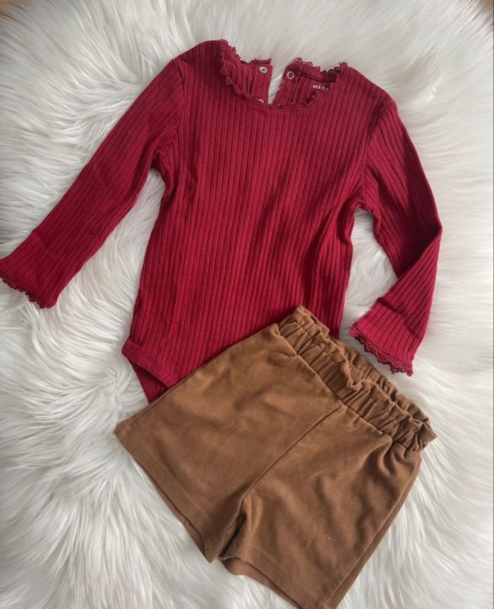 Ensemble pour fille 24mois Kiabi