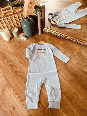 Taille 18 mois pyjama été sans pieds garçon influx bleu clair 💙