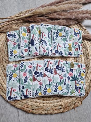 Lingettes Lavable x10